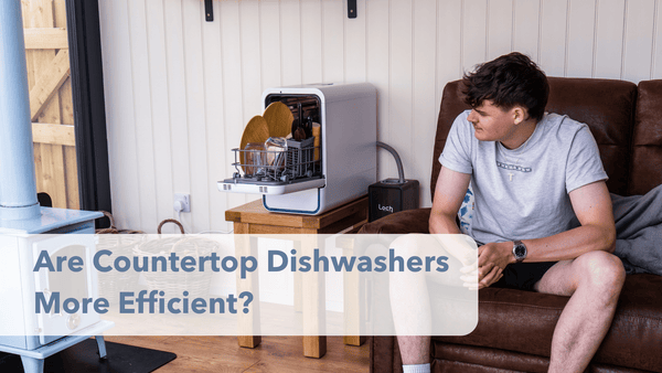 dishwasher on table