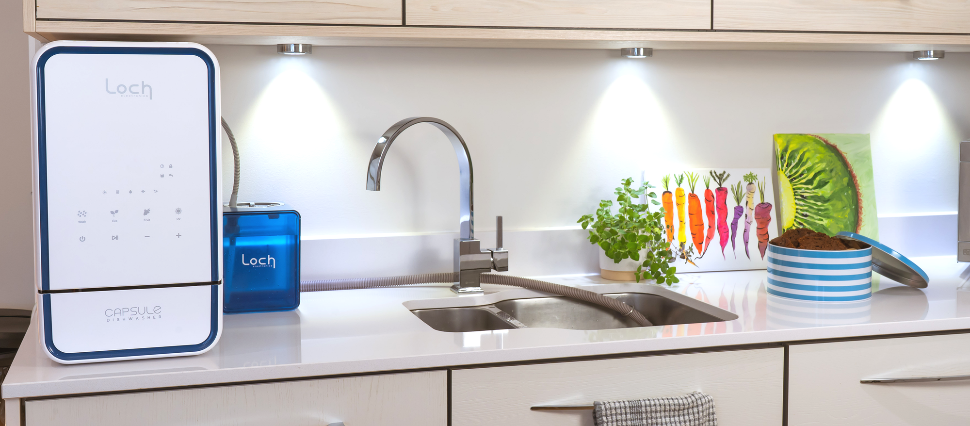 Capsule Personal Dishwasher by Loch Electronics