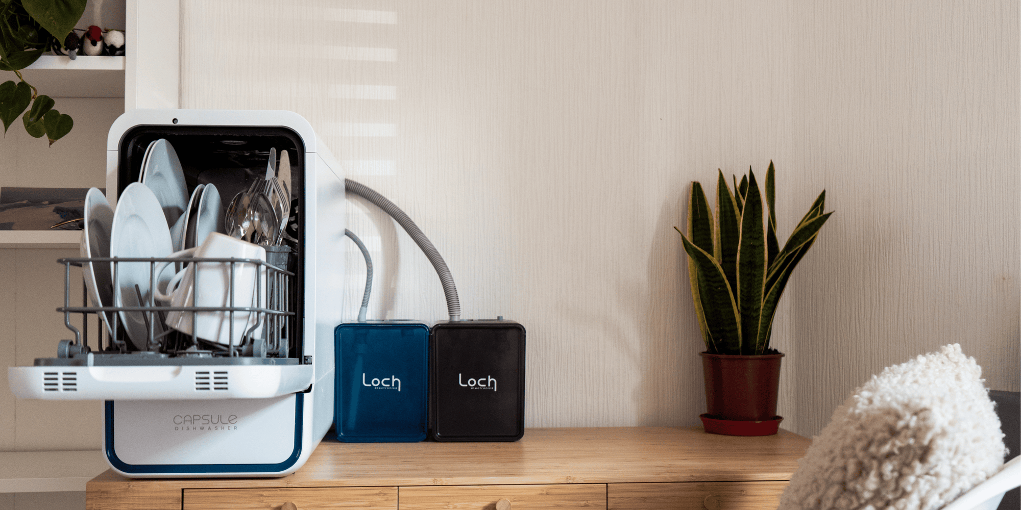 Capsule Personal Dishwasher by Loch Electronics